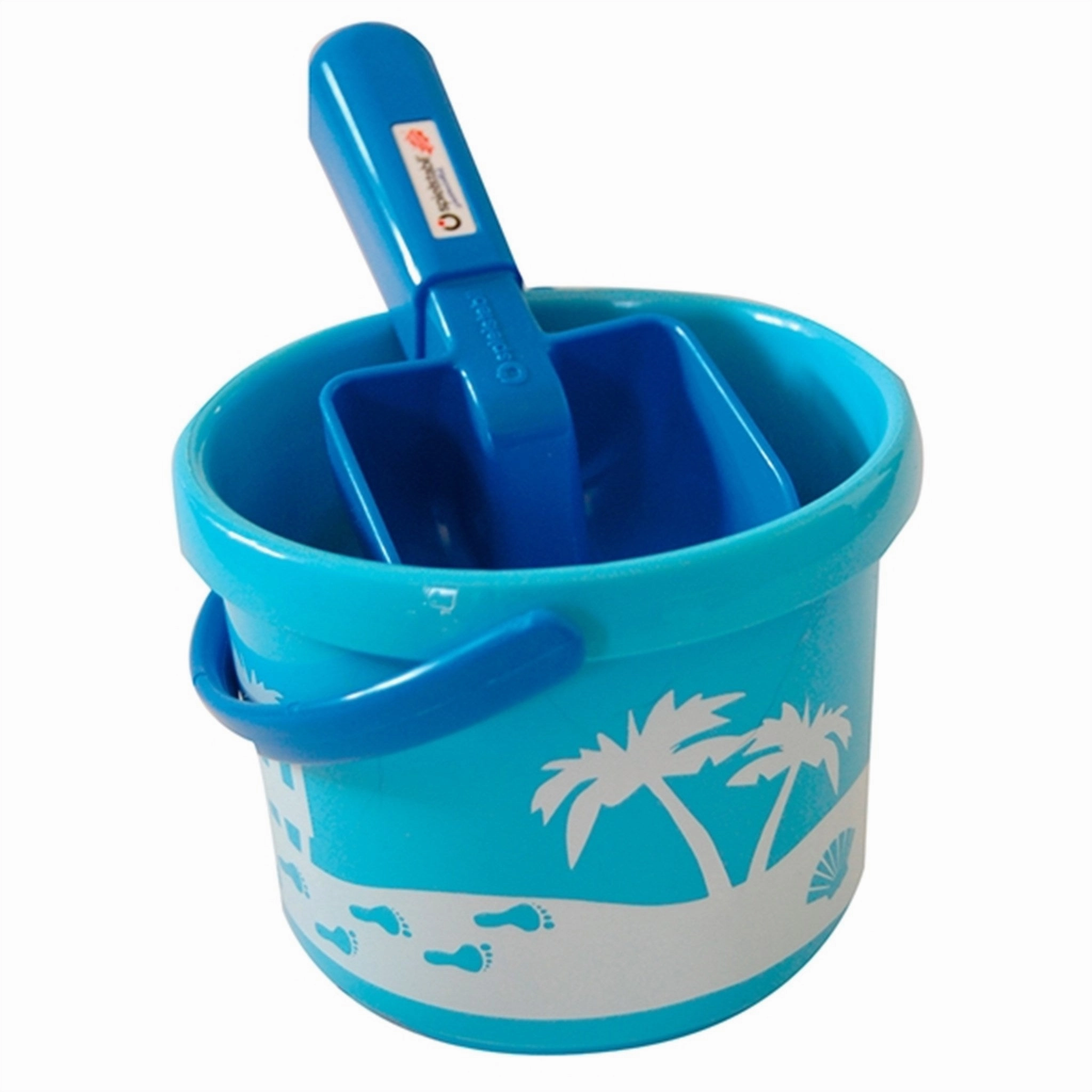 Creative time for curious minds Spielstabil Small Bucket Pirate - Light Blue
