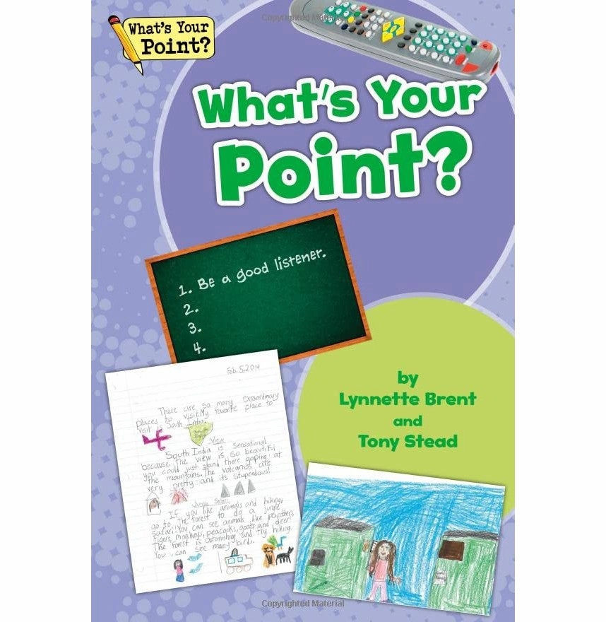 Playroom learning What'S Your Point? Big Book Grade 2 (What'S Your Point? Reading And Writing Opinions) [Paperback] Maddox Lynnette Brent And Stead Tony