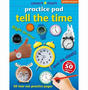 Smart Start Practice Pad: Tell The Time [Paperback] Filipek Nina And Daniels Gail Quiet play for growing minds Young learners