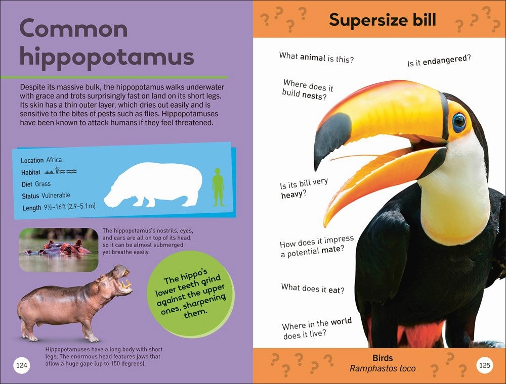 Smithsonian Quiz: Animals Of The World Little learners Little hands