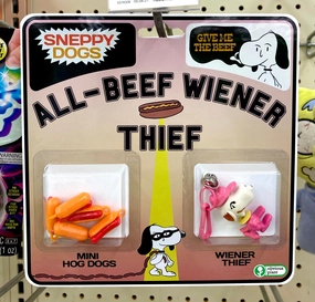 Busy kids Quiet play for growing minds Sneppy All-Beef Wiener Thief