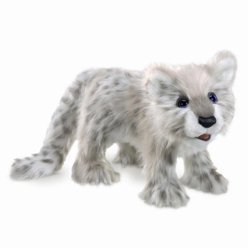 Creative time for curious minds Snow Leopard Cub Puppet