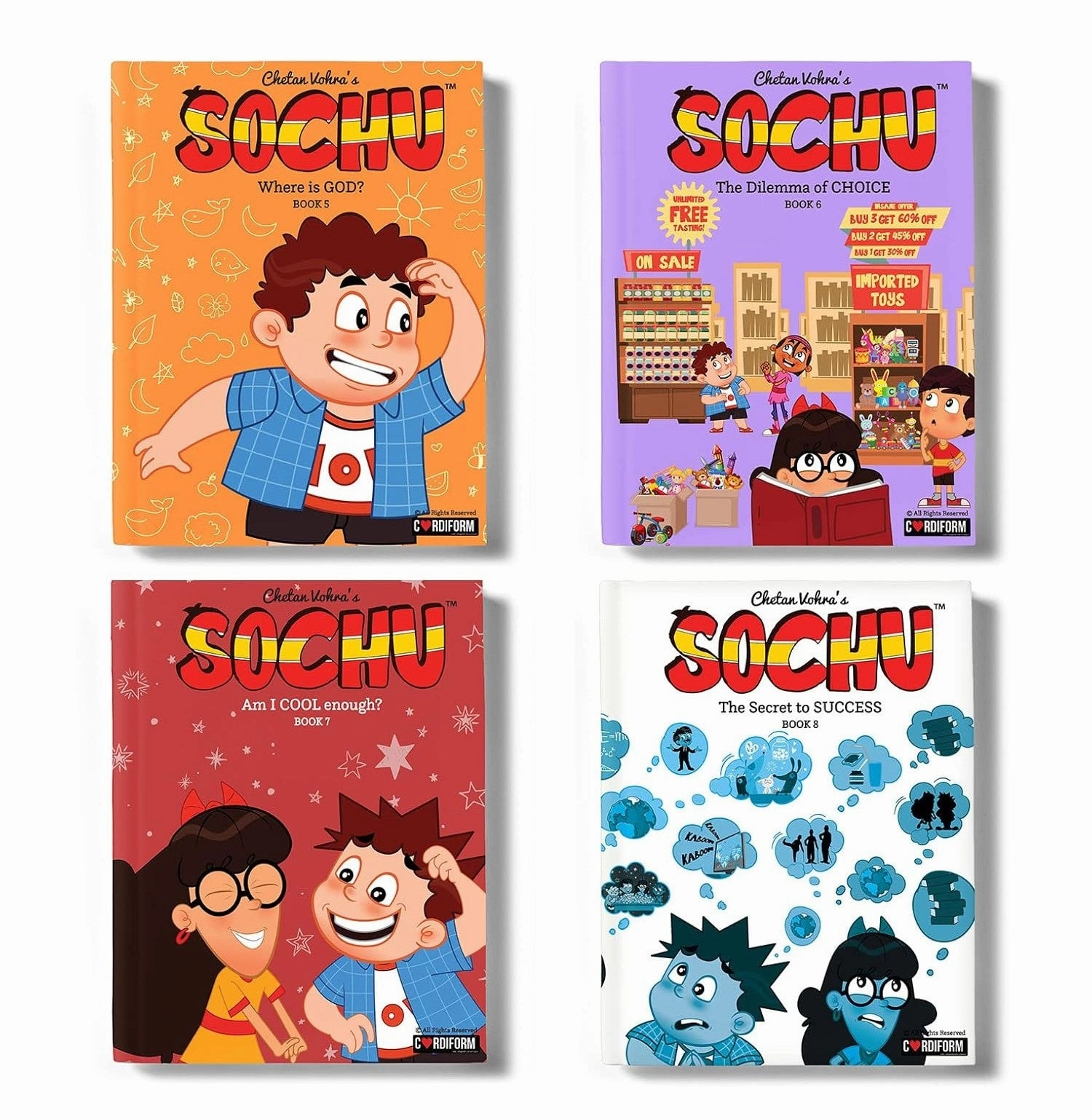 Sochu Books Box Set - 12 Books - (Paperback) Growing minds Happy hands