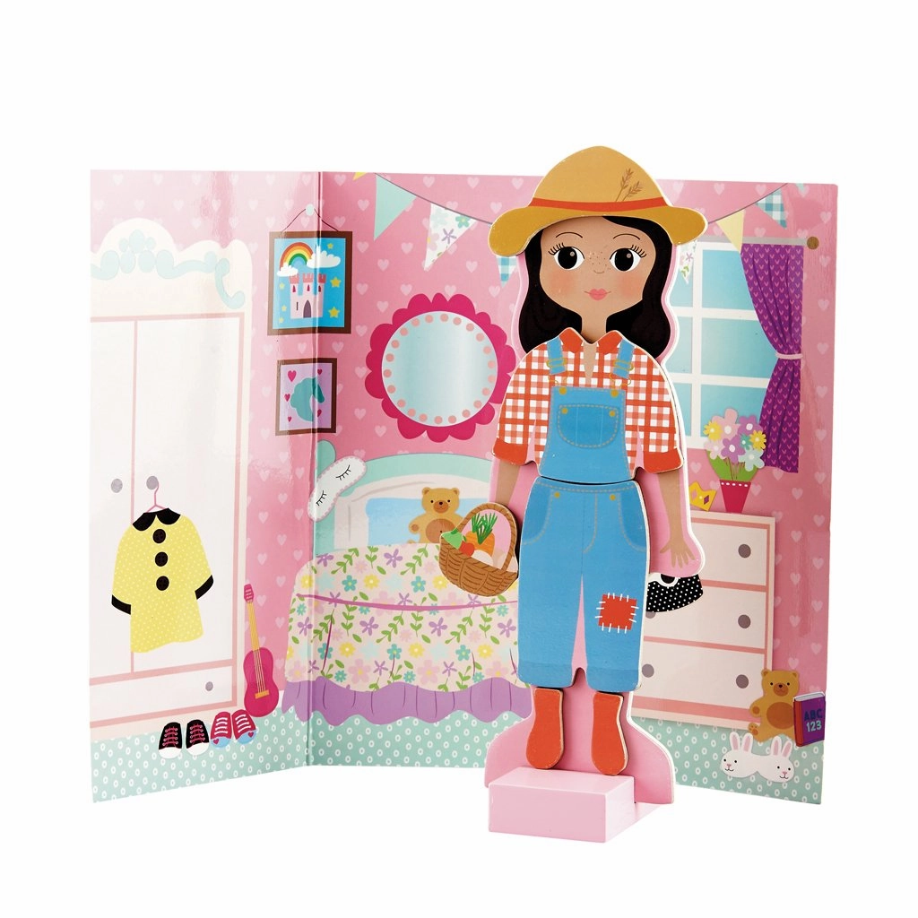 Sofia Magnetic Dress Up Kit Sensory fun for little hands