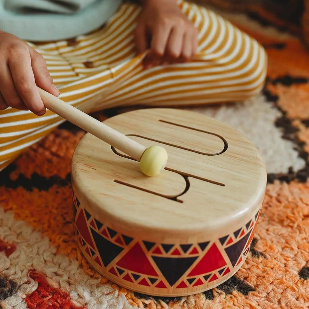 Kid-focused experiences Fun-based learning Solid Drum