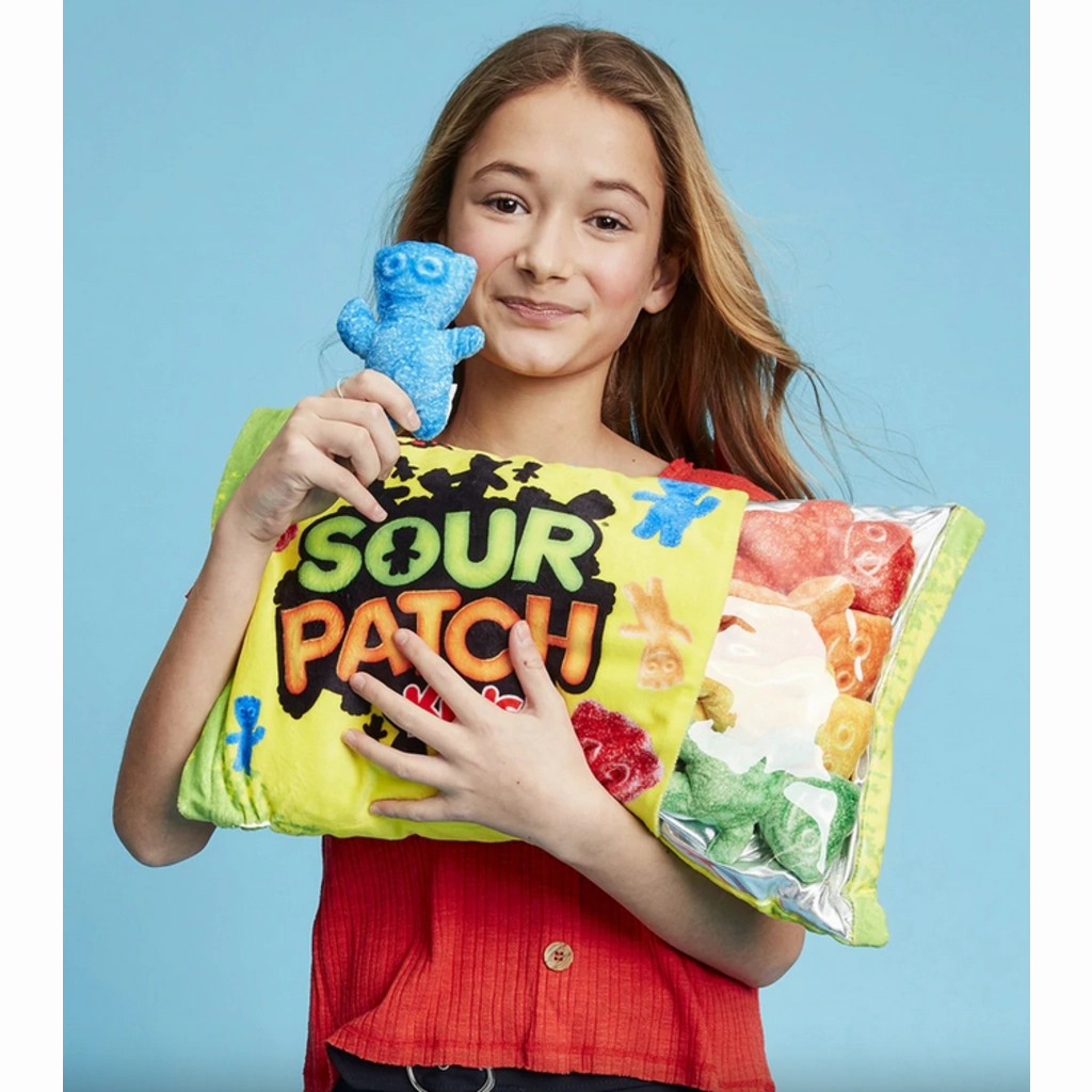 Sour Patch Kids Fleece Plush Pillow Smart activities for young learners Quiet play for growing minds
