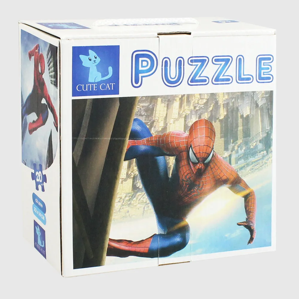 Spiderman Puzzle - 2 In 1 Mini (20 & 24 Pieces) Smart & fun