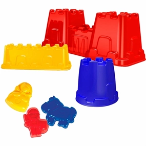 Spielstabil Sand Forms 6 Pieces Castle Parent-approved learning Play-based education