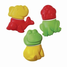 Spielstabil Sand Forms Silly Animals Frog Learn at home