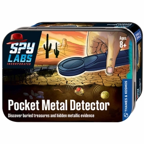 Young explorers Spy Labs Pocket Metal Detector Tin