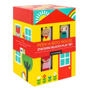 Exploration made fun Growth tools Stacking Blocks Play Set - Peek-A-Boo House