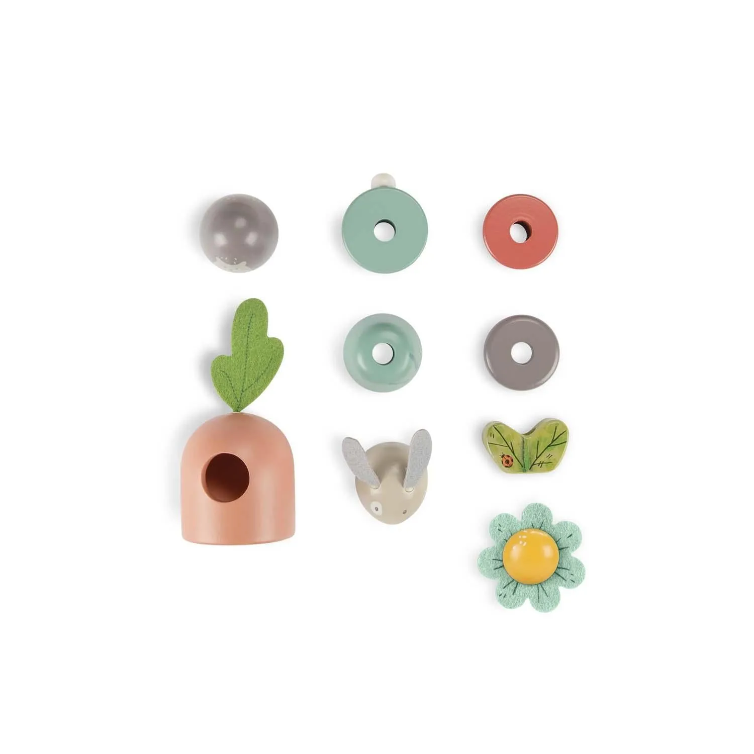 Young explorers Stacking Toy - Trois Petits Lapins
