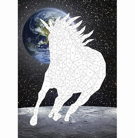 Sticker Mosaics: Unicorn Universe: Create Magical Pictures With 2086 Stickers! [Paperback] Moore Gareth Everyday learning