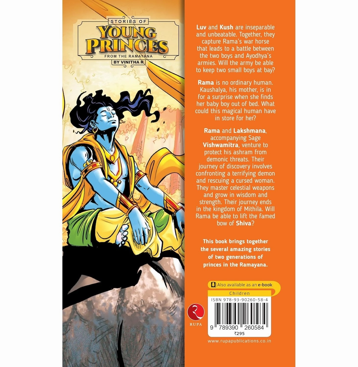 First explorers Stories Of Young Princes: From The Ramayana [Paperback] Rupa Publications India And Amar Chitra Katha