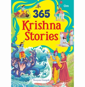 Story Books : 365 Krishna Stories (Indian Mythology For Children) (365 Series) [Hardcover] Swayam Ganguly Enrichment activities