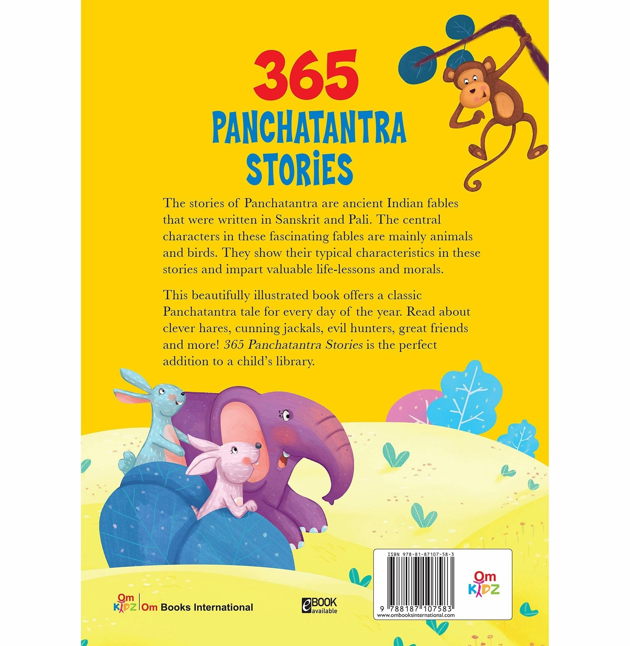 Story Books : 365 Panchatantra Stories (Illustrated Stories For Children) (365 Series) [Hardcover] Om Books Editorial Team Mindful play
