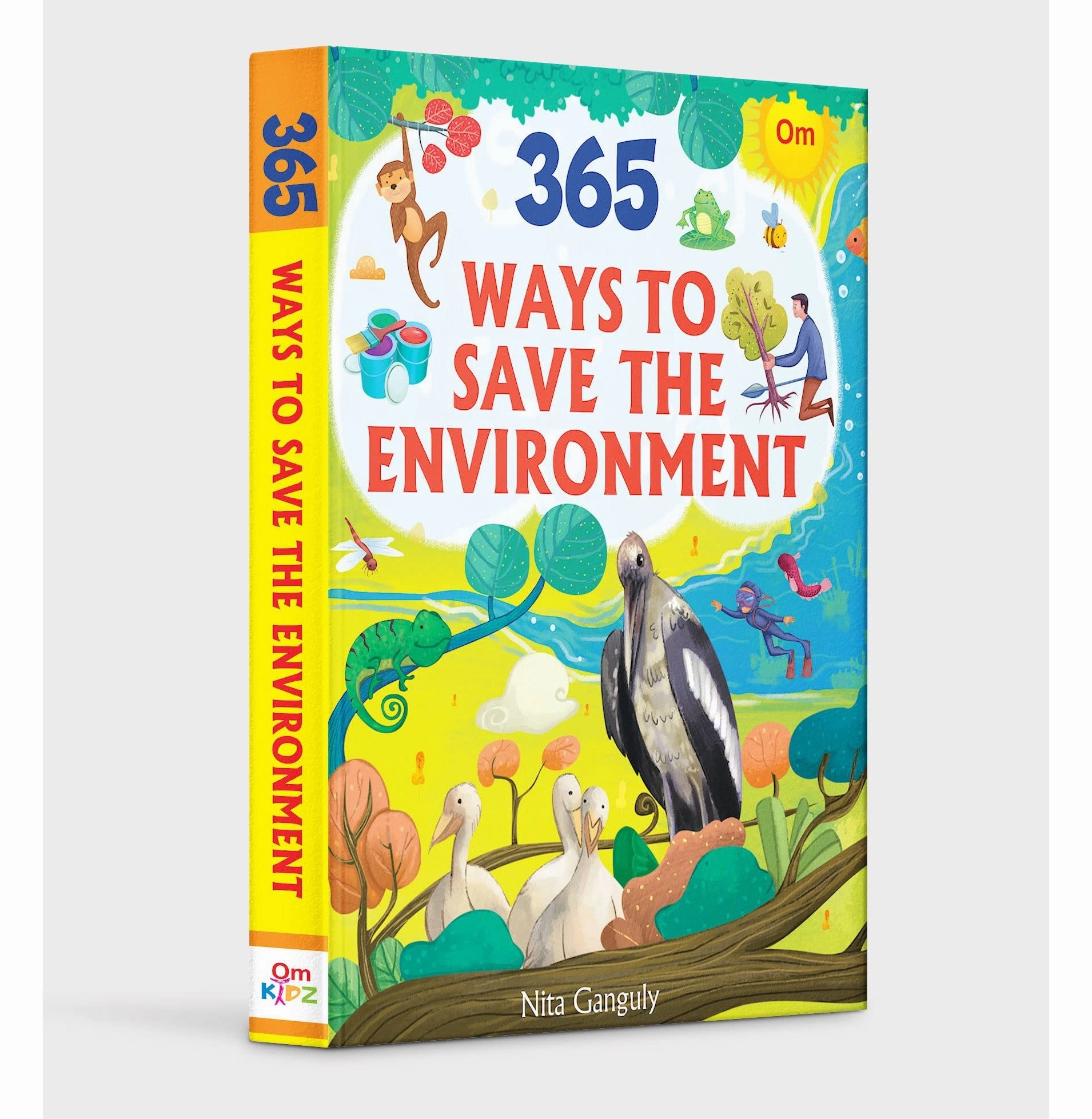 Story Books : 365 Ways To Save The Environment ( Illustrated Story Book) (365 Series) [Hardcover] Nita Ganguly Fun that fuels growth
