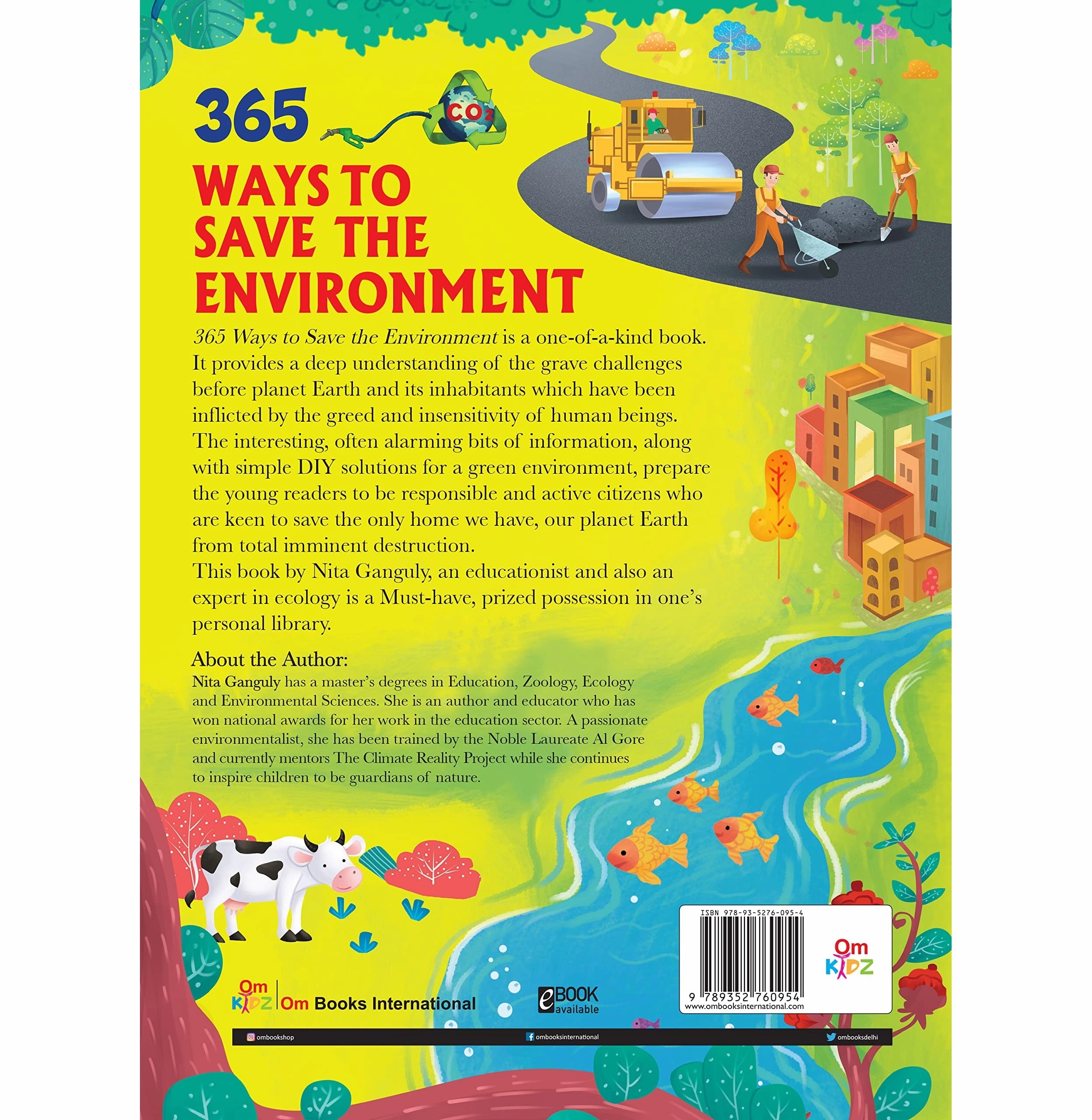 Little hands Story Books : 365 Ways To Save The Environment ( Illustrated Story Book) (365 Series) [Hardcover] Nita Ganguly