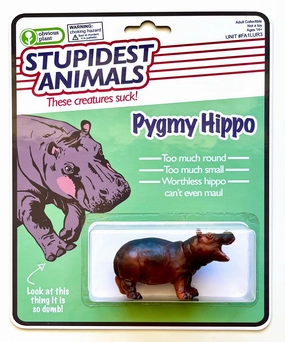 Tiny thinkers Stupidest Animals - Pygmy Hippo