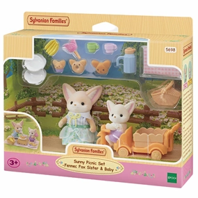 Quiet play for growing minds Sunny Picnic Set - Fennec Fox Sister And Baby