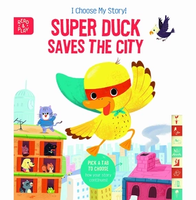 Super Duck Saves The City [Hardcover] Yoyo Educational fun