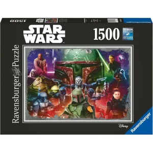 Sw: Boba Fett Bounty Hunter 1500Pc Creative kids Parent-approved learning