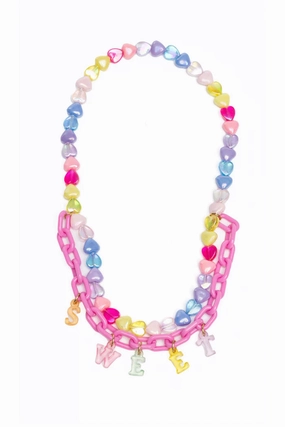 Sweet Heart Necklace Learning fun