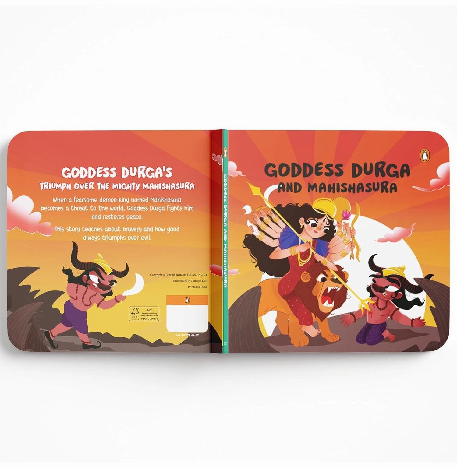 Tiny thinkers Tales Of Hindu Gods And Goddesses: Durga And Mahishasura