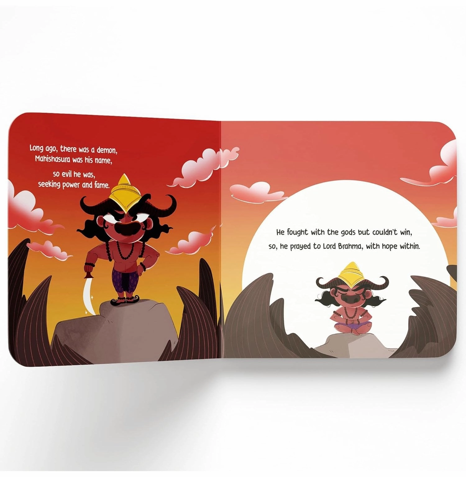 Tales Of Hindu Gods And Goddesses: Durga And Mahishasura Smart & fun Holistic