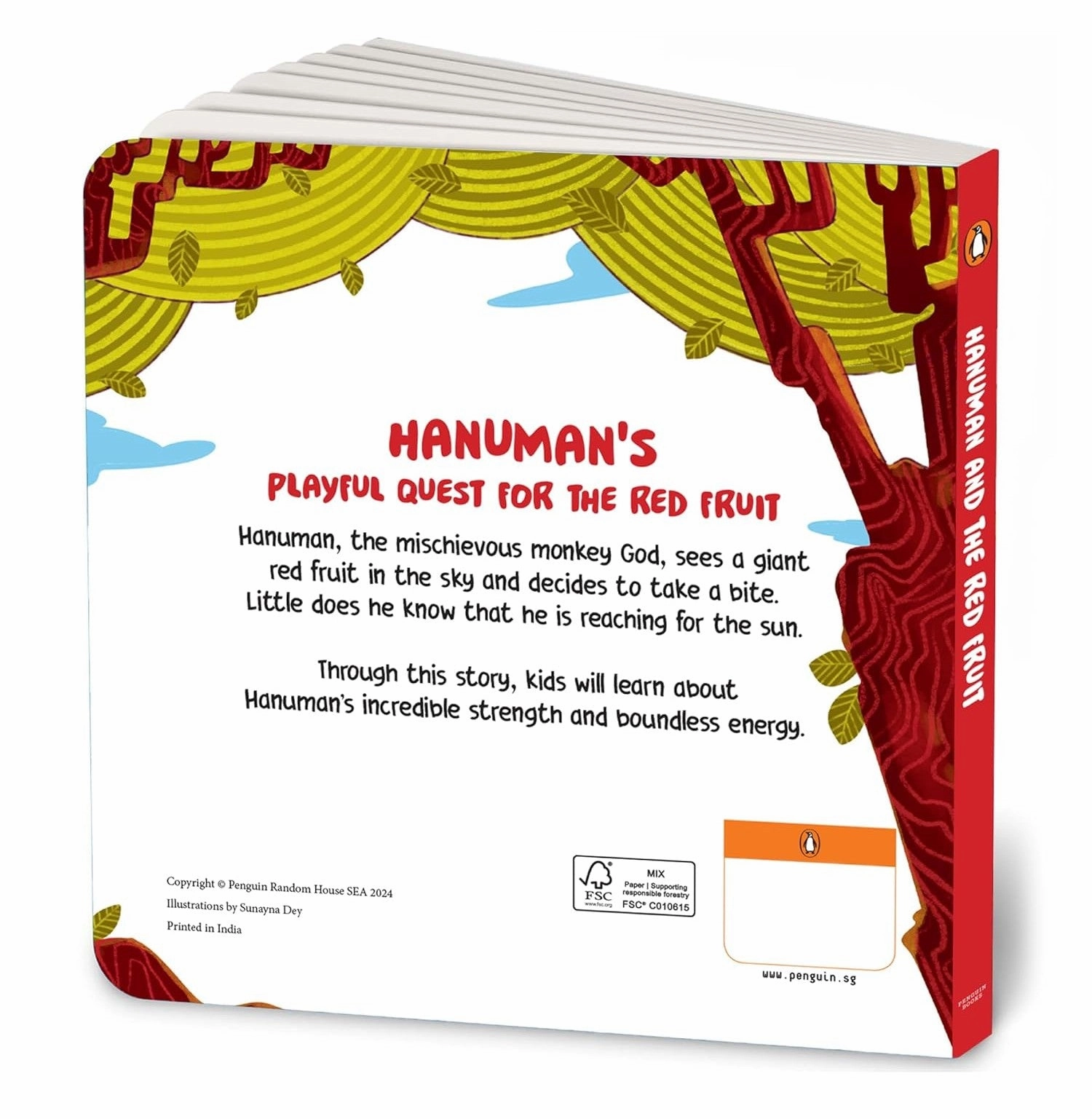 Sensory fun for little hands Tales Of Hindu Gods And Goddesses: Hanuman And The Red Fruit