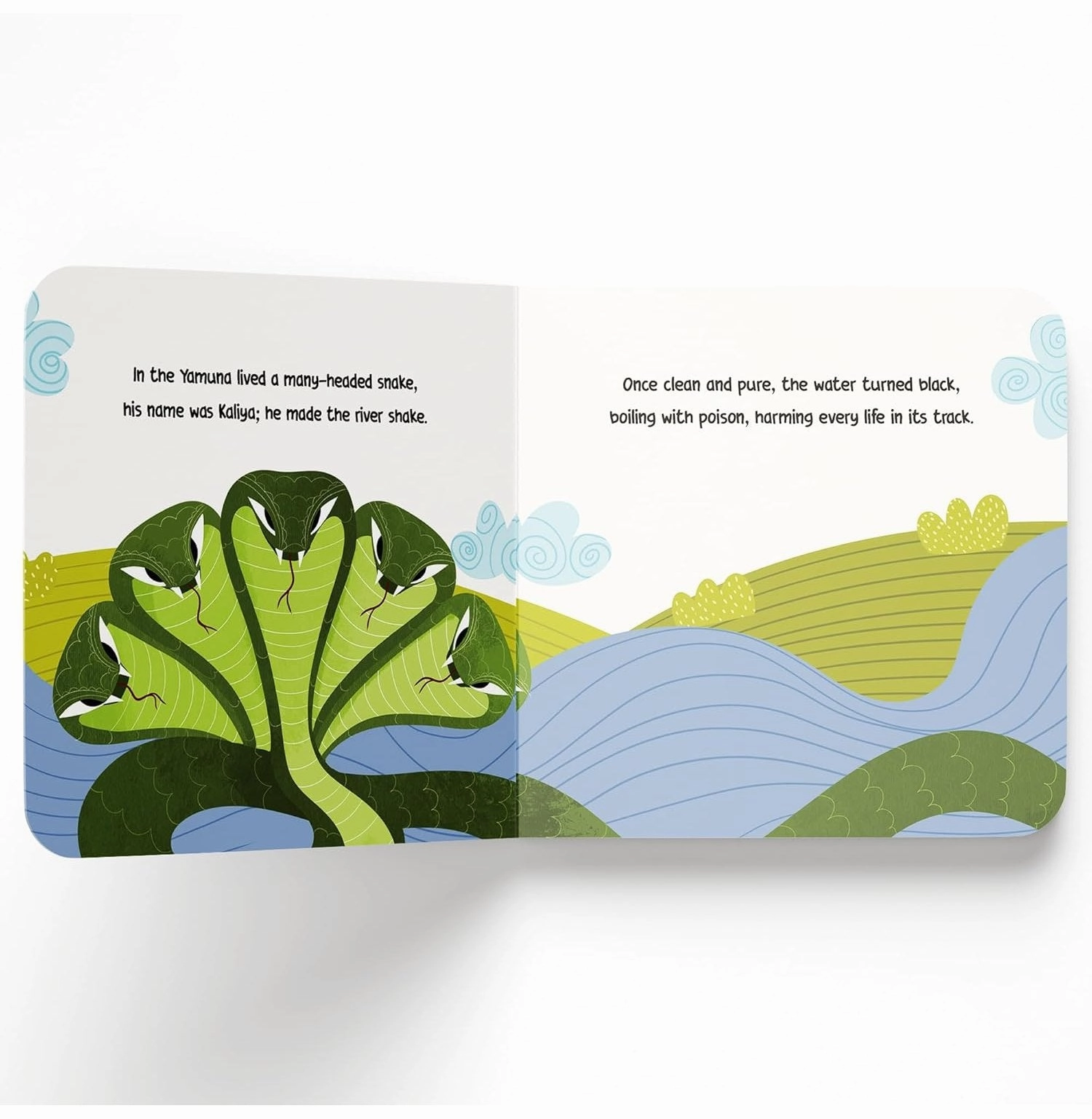 Tales Of Hindu Gods And Goddesses: Krishna And Kalia Naag Early learning Kids essentials