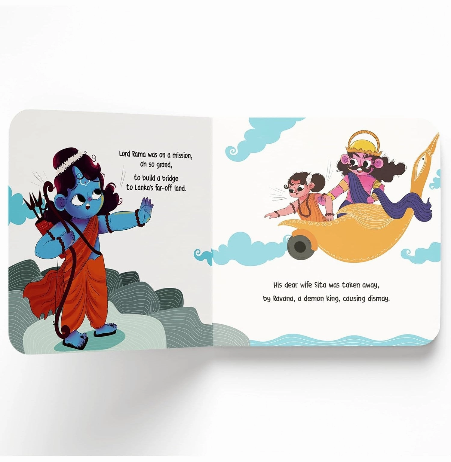 Exploration made fun Engaging young minds Tales Of Hindu Gods And Goddesses: Ram And The Squirrel