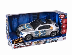 Teamsterz Light & Sound Police Interceptor Car Active learners Smart little ones