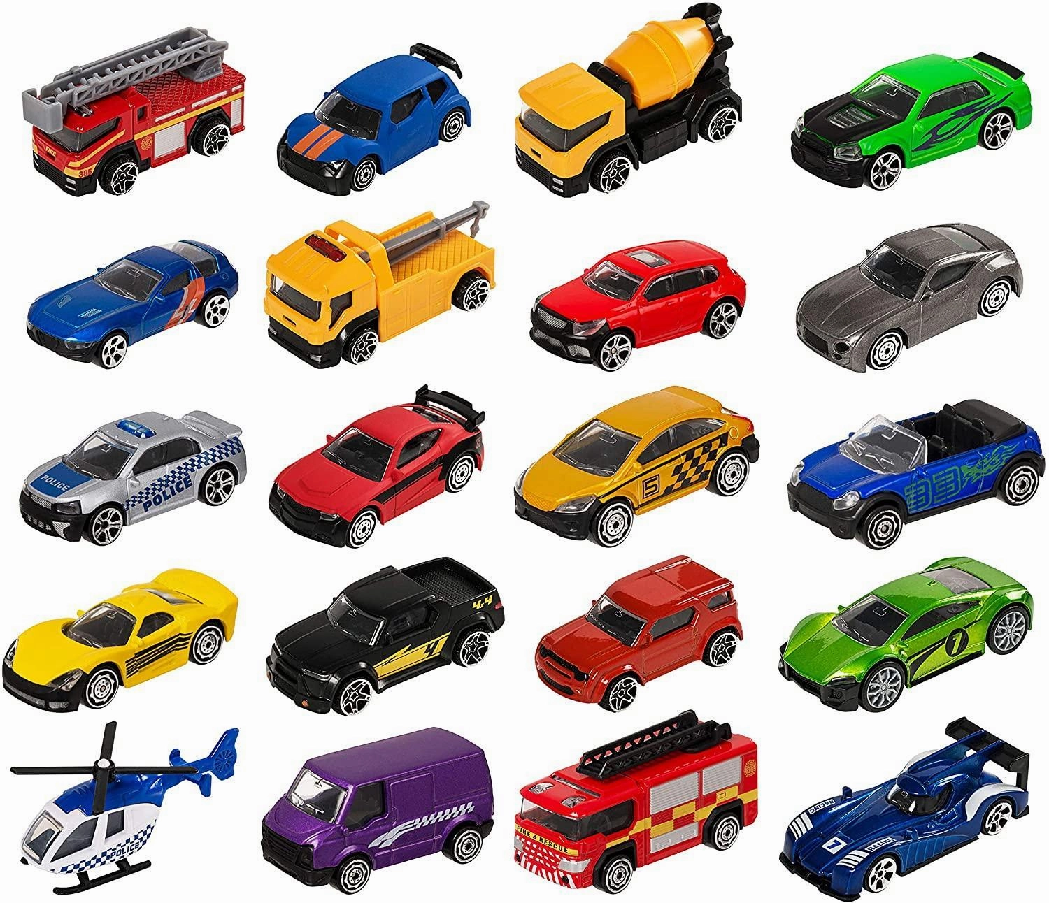 Teamsterz Street Machines Diecast Cars 5-Pack - Assortment Engaging young minds Curiosity starters