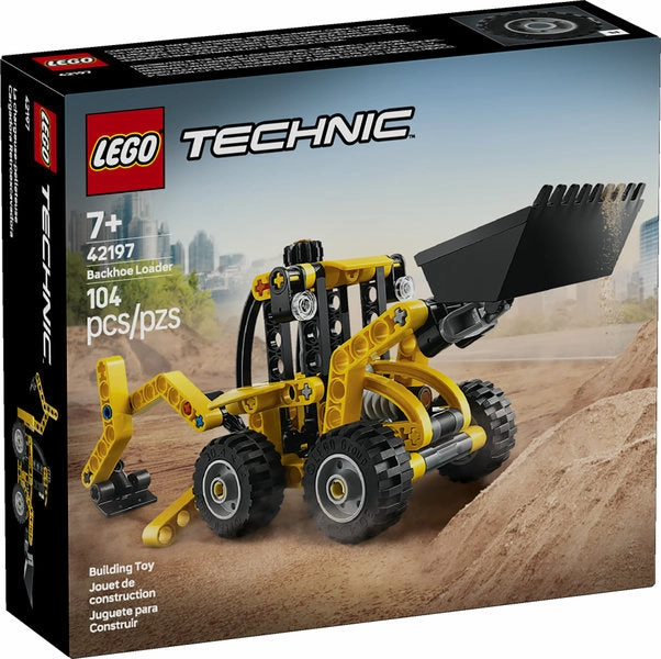 Happy hands Technic Backhoe Loader