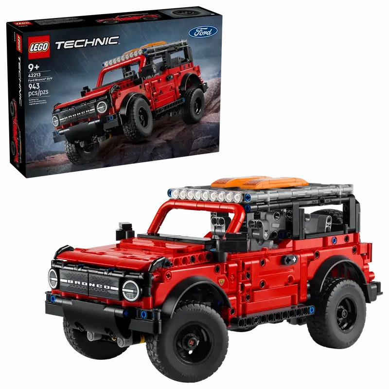 Technic Ford Bronco Suv Busy kids Curiosity starters