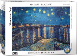 Happy hands The Starry Night Over The Rhone - 1000 Pc