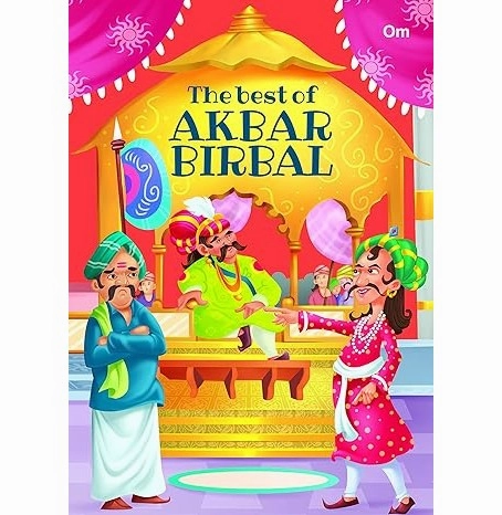 The Best Of Akbar Birbal : Illustrated Collection Of Stories [Paperback] Om Books Editorial Team Little hands Kids discovery tools