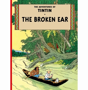 The Broken Ear [Paperback] Herge Imaginative play Exploration gear