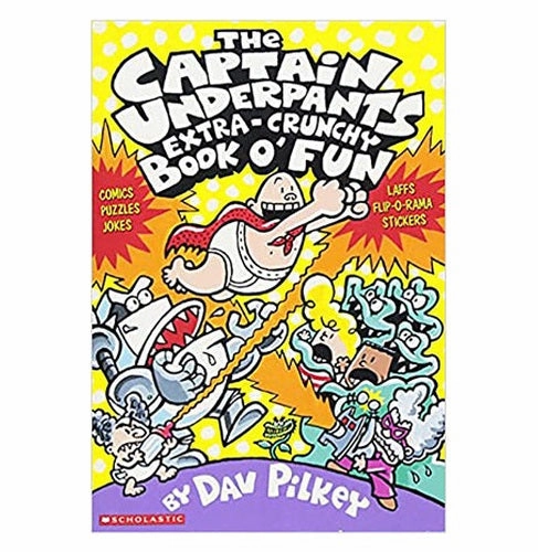 Smart activities for young learners The Captain Underpants Extra:Crunchy Book O Fun [Paperback] Dav Pilkey Pilkey Dav