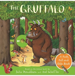Parent-approved learning The Gruffalo: A Push Pull And Slide Book [Board Book] Donaldson Julia And Scheffler Axel
