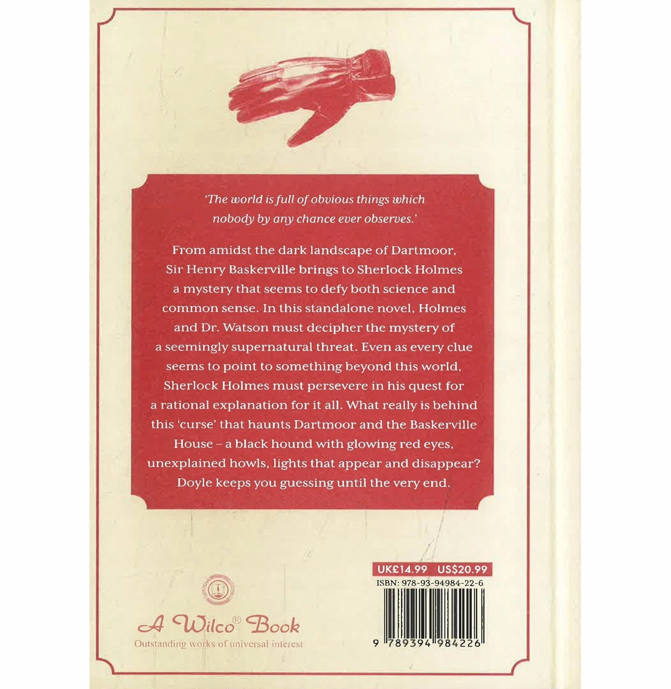 Busy kids Happy hands The Hound Of The Baskervilles [Hardcover]