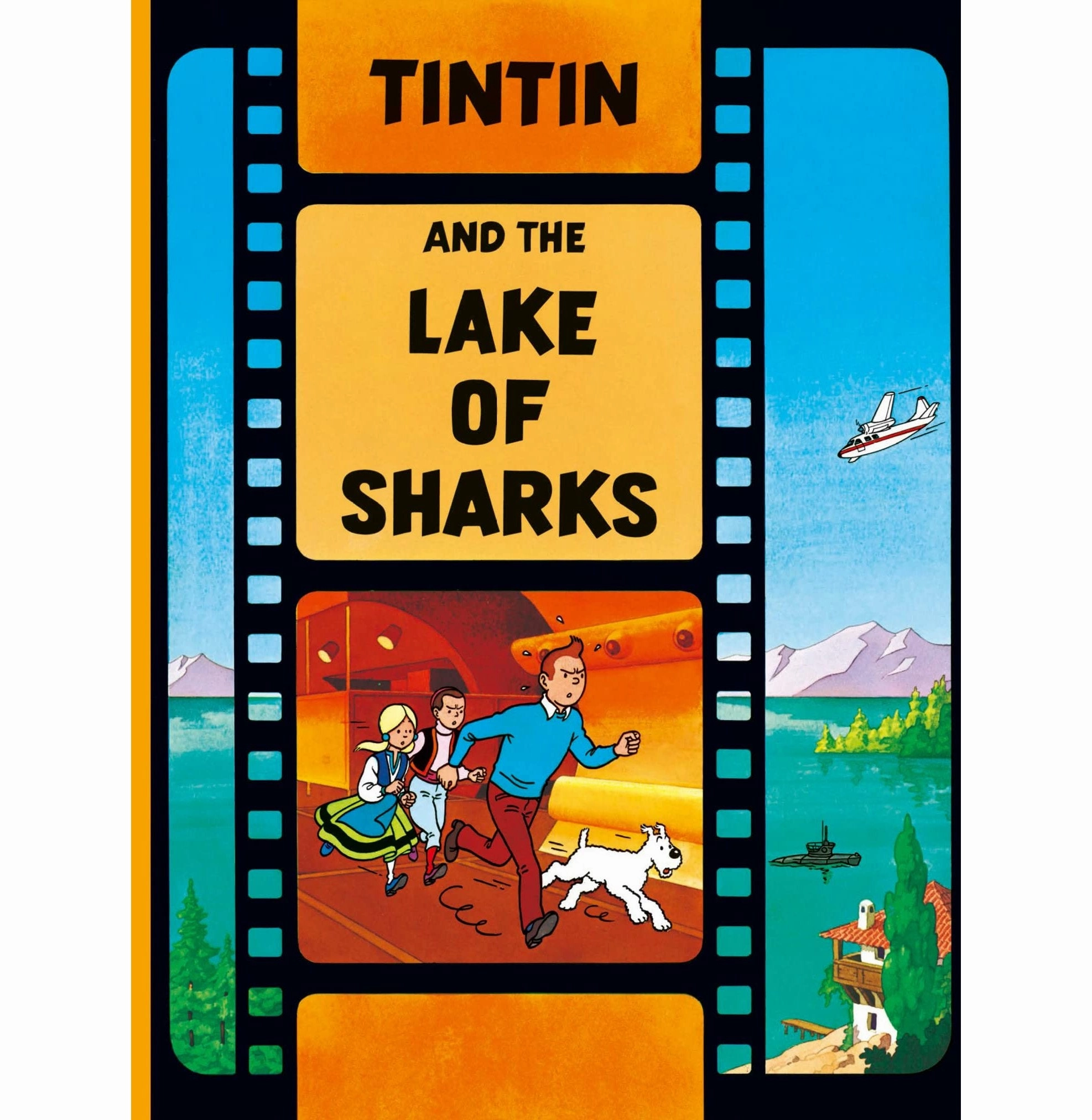 Young minds at work Young explorers The Lake Of Sharks (Tintin) [Paperback] Michel Regnier