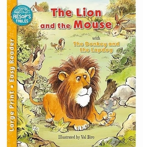 The Lion And The Mouse & The Donkey And The Lapdog Giles Sophie And Biro Val Young explorers