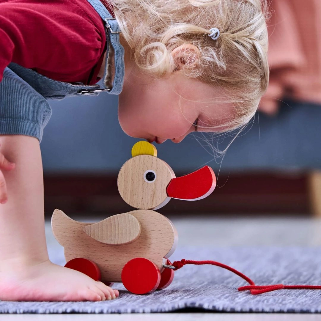 Tools for tiny thinkers Preschool minds The Original Waddling Duck Pull Toy