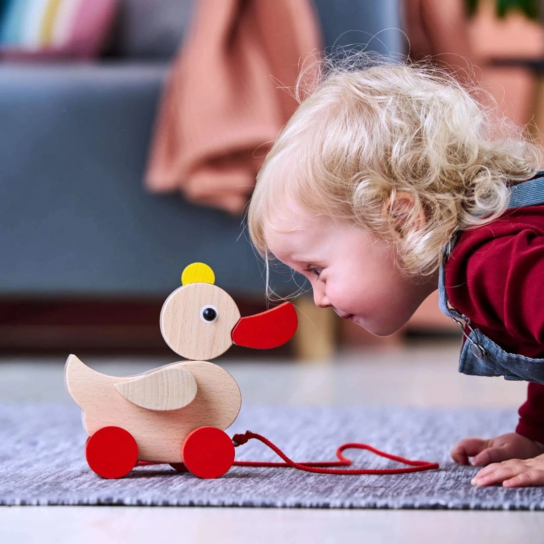 The Original Waddling Duck Pull Toy Learn at home Learn & grow