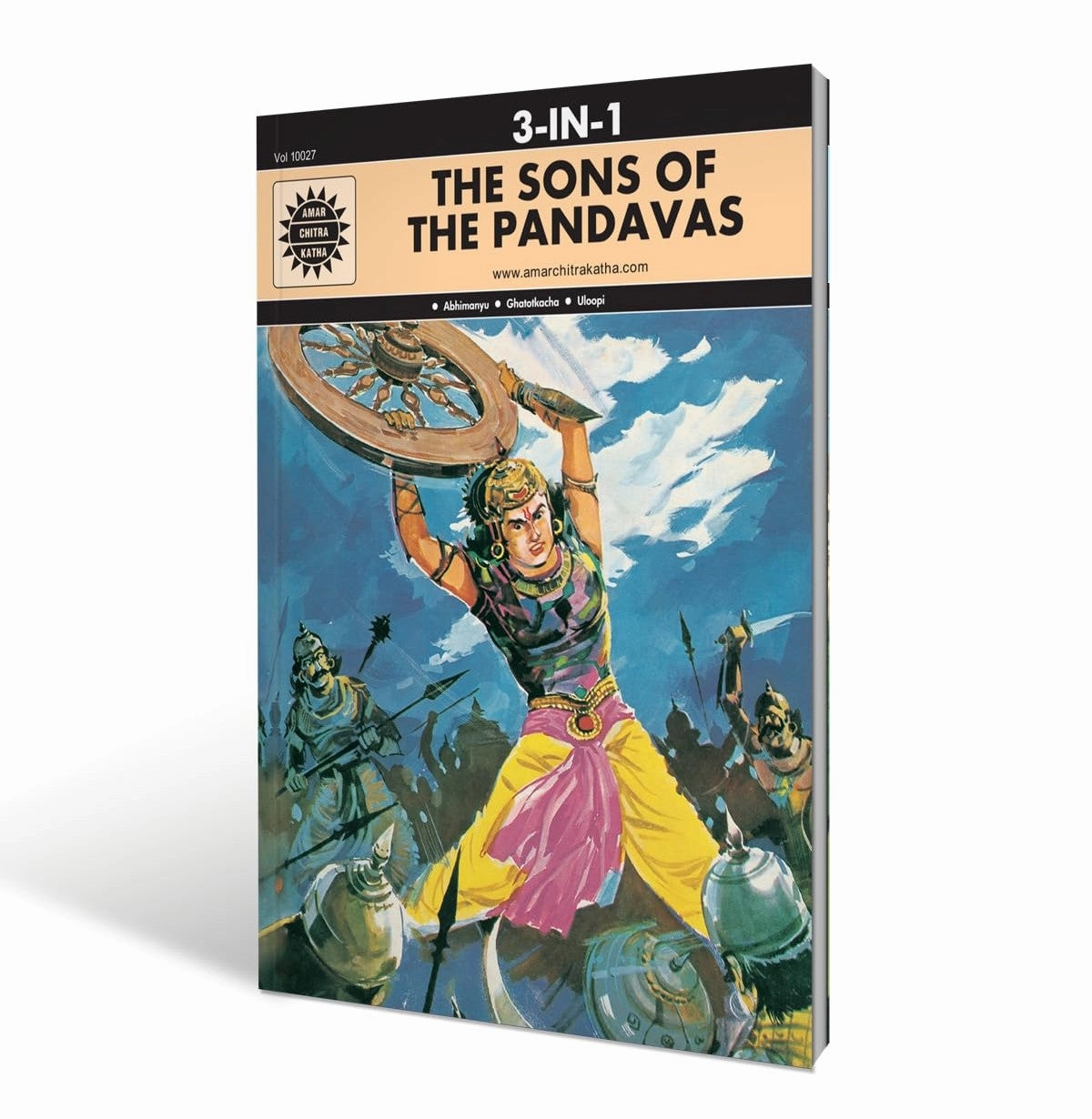 Joyful learning Playroom learning The Sons Of The Pandavas: 3 In 1 (Amar Chitra Katha) [Hardcover] Anant Pai