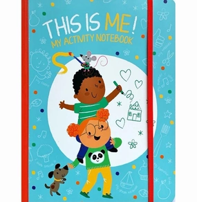 This Is Me! My Memento Notebook Blue Young learners Educational fun