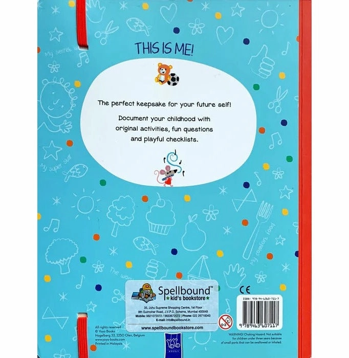 This Is Me! My Memento Notebook Blue Skill-building tools Mindful play