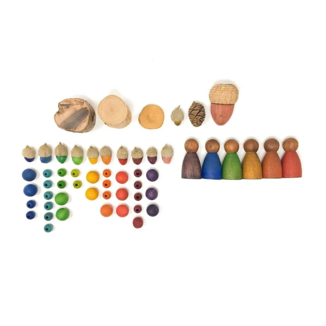 Skill-building tools 3 Dark Wood Nins - Cold Colors